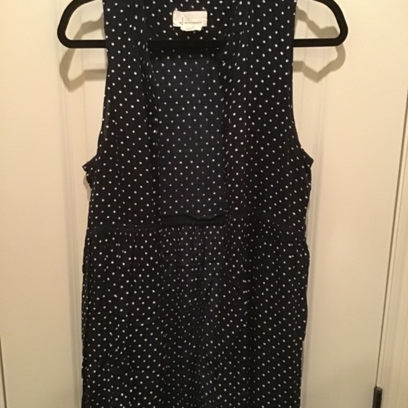 Anthropologie Women’s Black Polka Dot Pattern Top - Picture 4 of 7